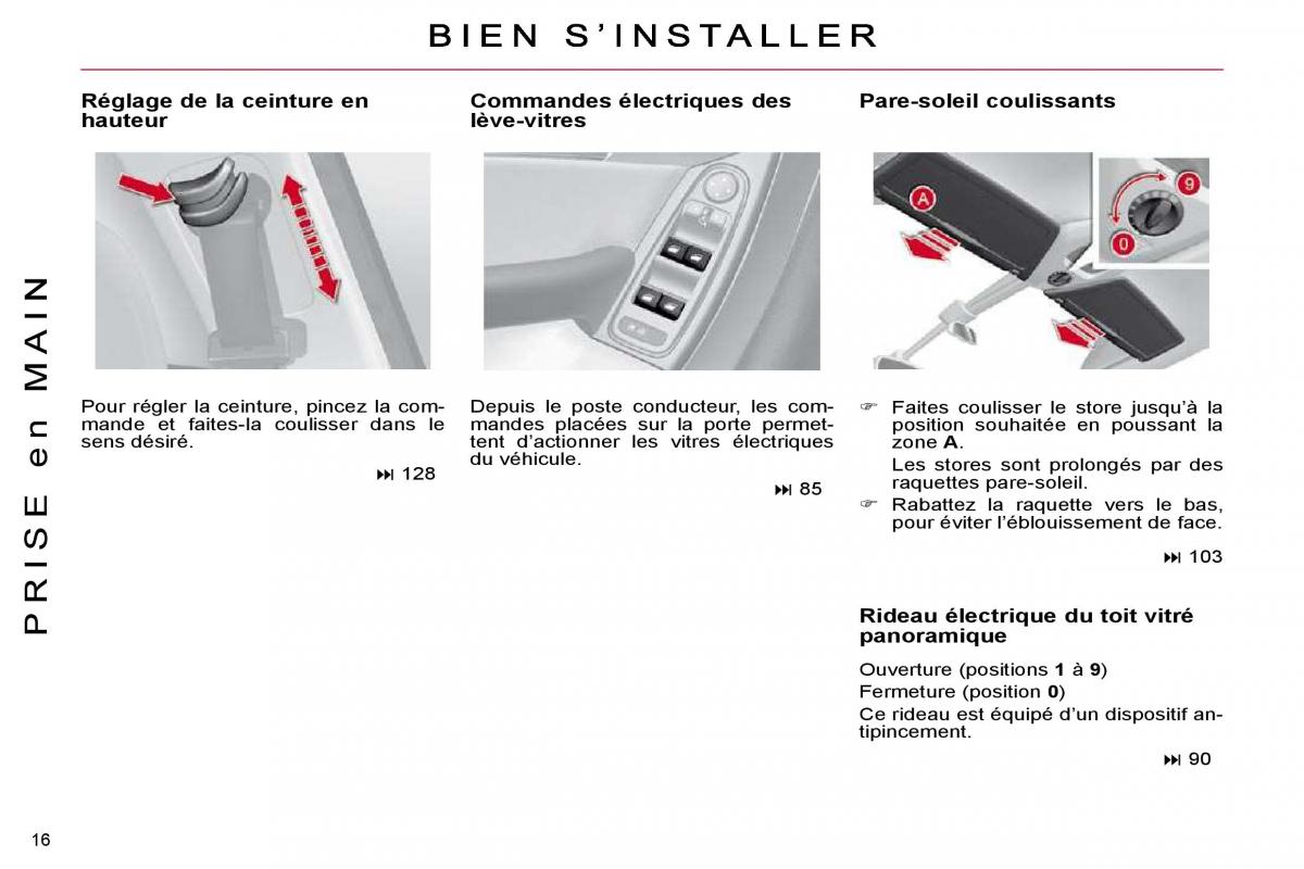 Citroen C4 Picasso I 1 owners manual manuel du proprietaire / page 13