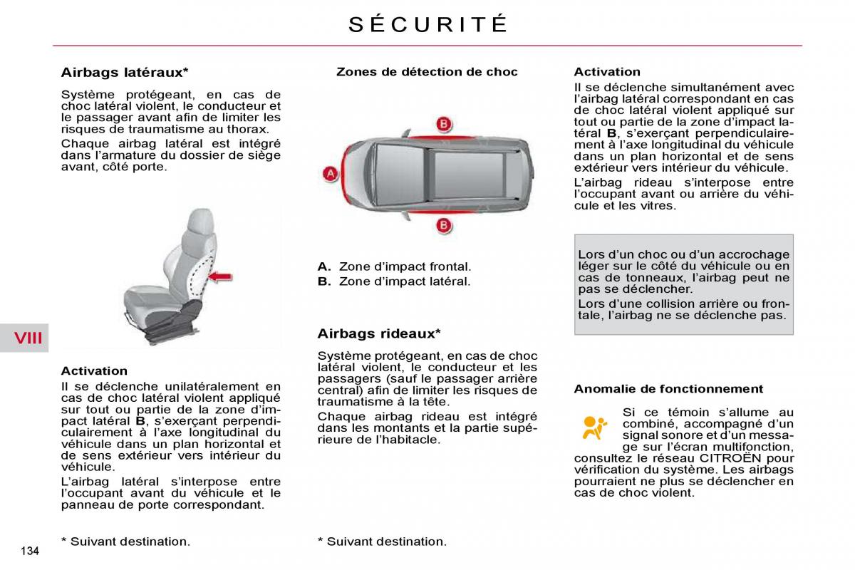 Citroen C4 Picasso I 1 owners manual manuel du proprietaire / page 139