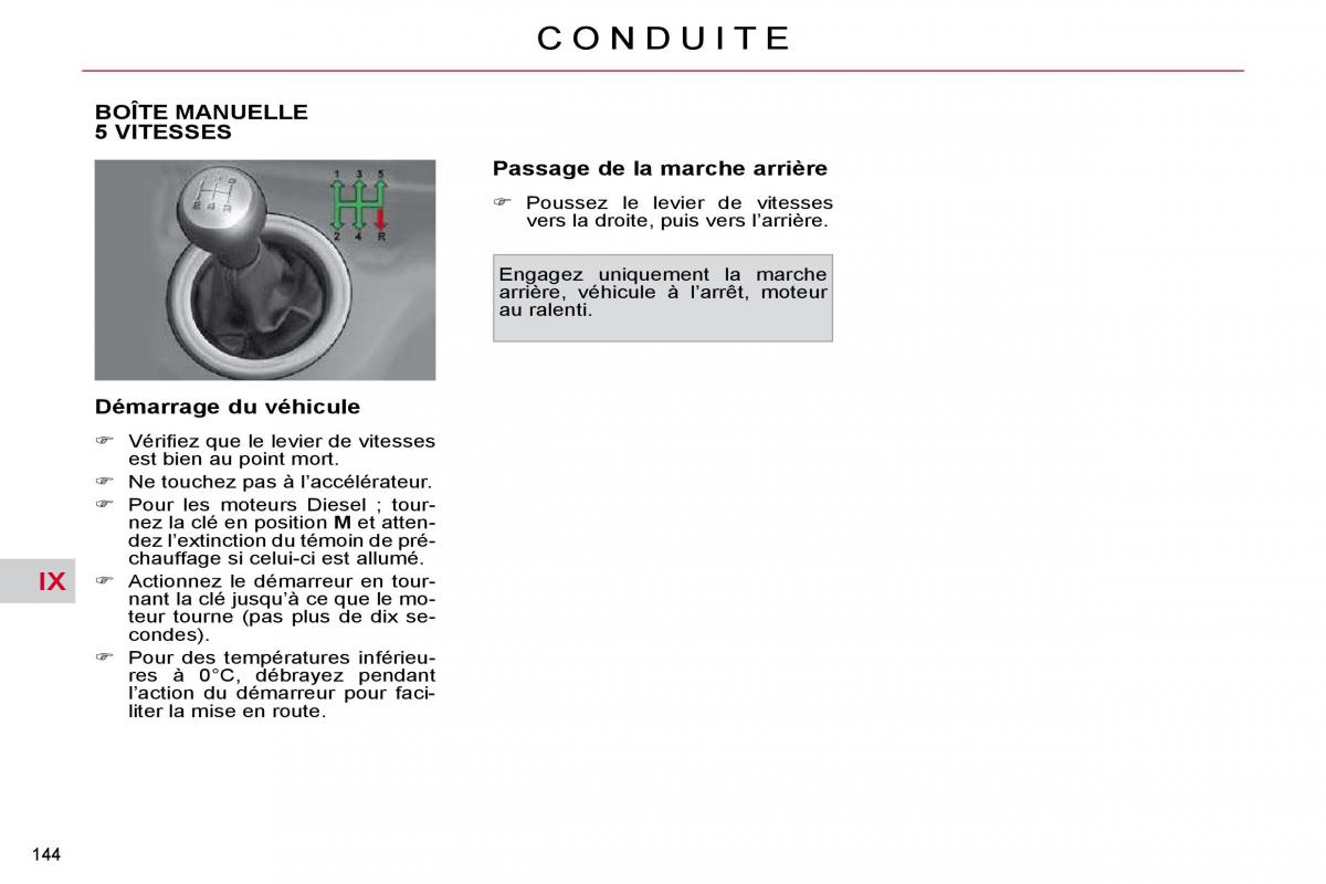 Citroen C4 Picasso I 1 owners manual manuel du proprietaire / page 149