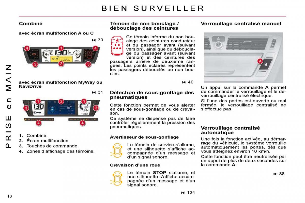 Citroen C4 Picasso I 1 owners manual manuel du proprietaire / page 15