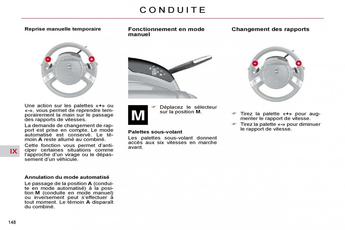 Citroen C4 Picasso I 1 owners manual manuel du proprietaire / page 153