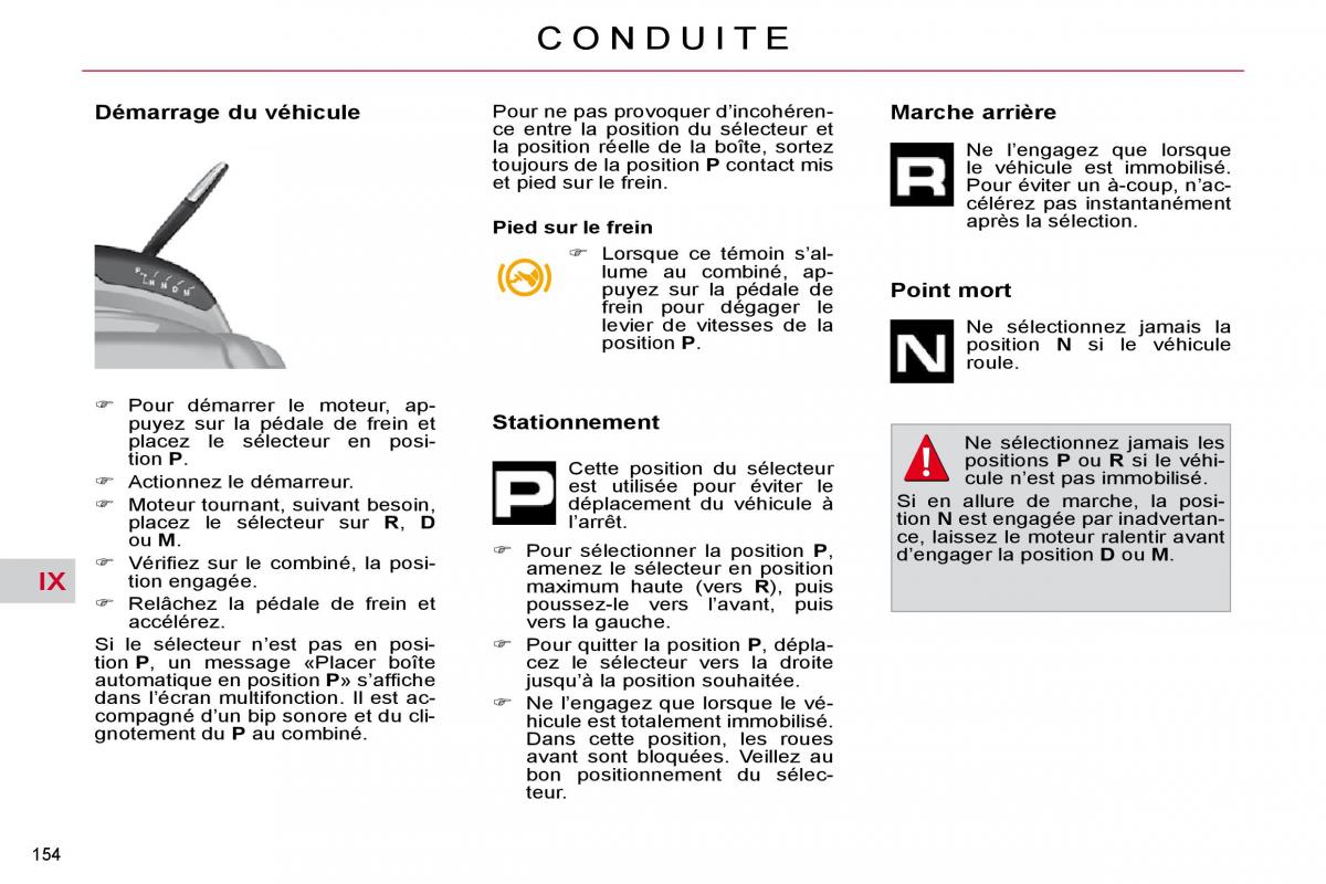 Citroen C4 Picasso I 1 owners manual manuel du proprietaire / page 159