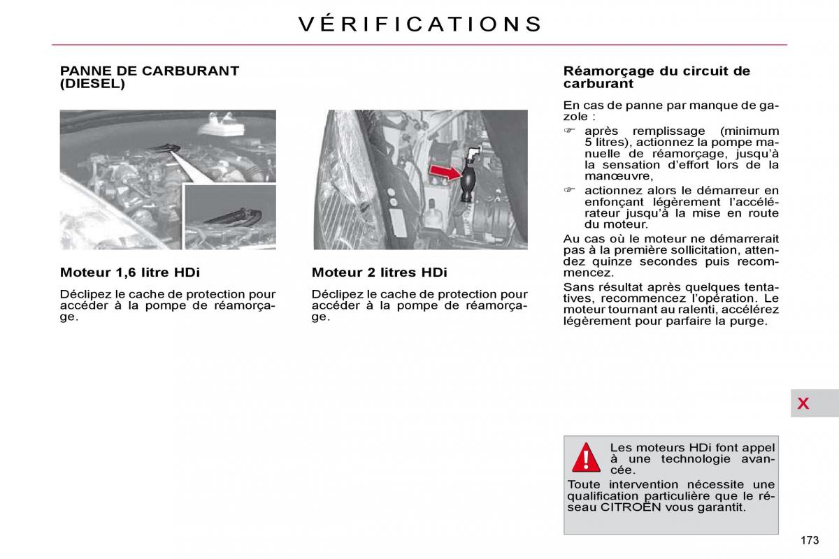 Citroen C4 Picasso I 1 owners manual manuel du proprietaire / page 177