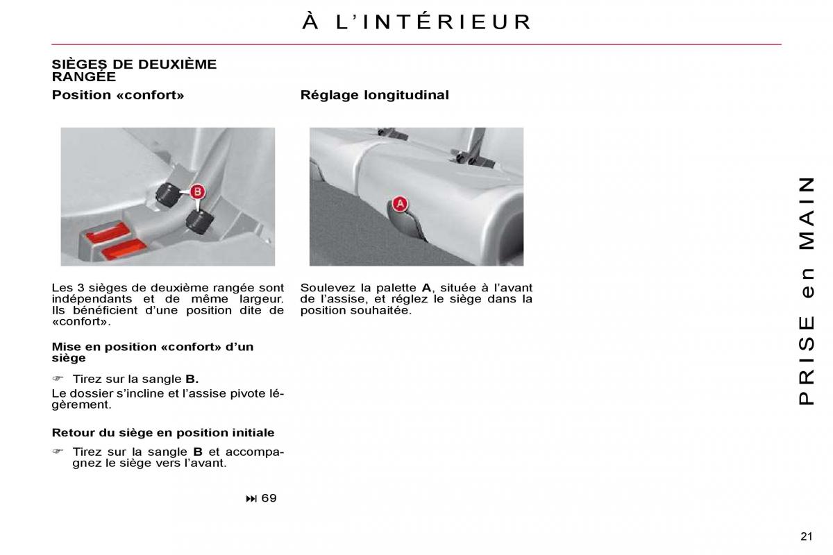 Citroen C4 Picasso I 1 owners manual manuel du proprietaire / page 18