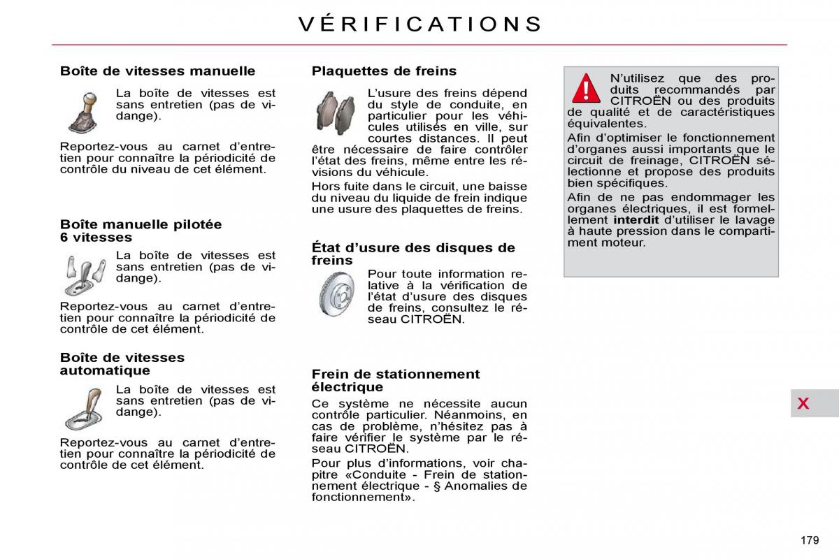 Citroen C4 Picasso I 1 owners manual manuel du proprietaire / page 183