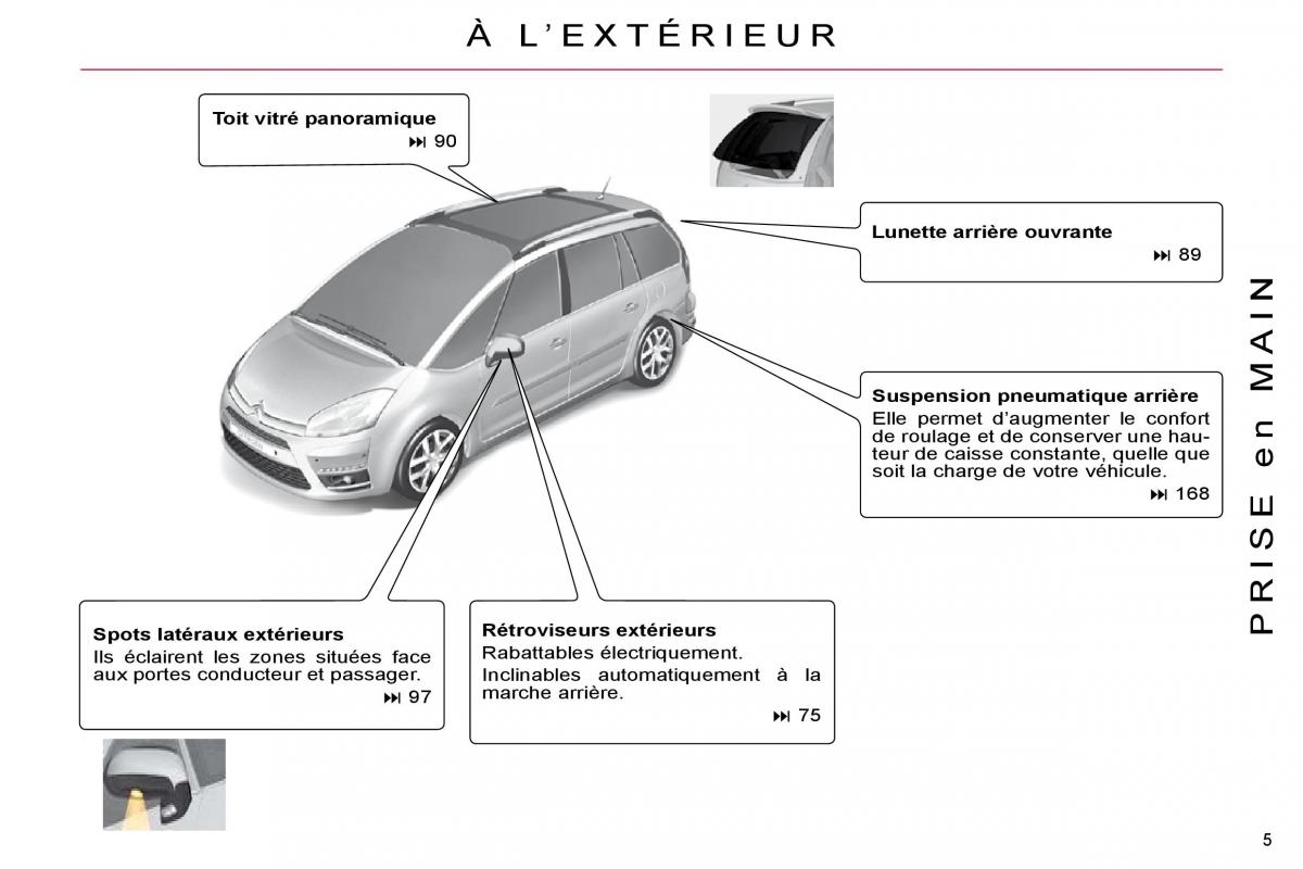 Citroen C4 Picasso I 1 owners manual manuel du proprietaire / page 2