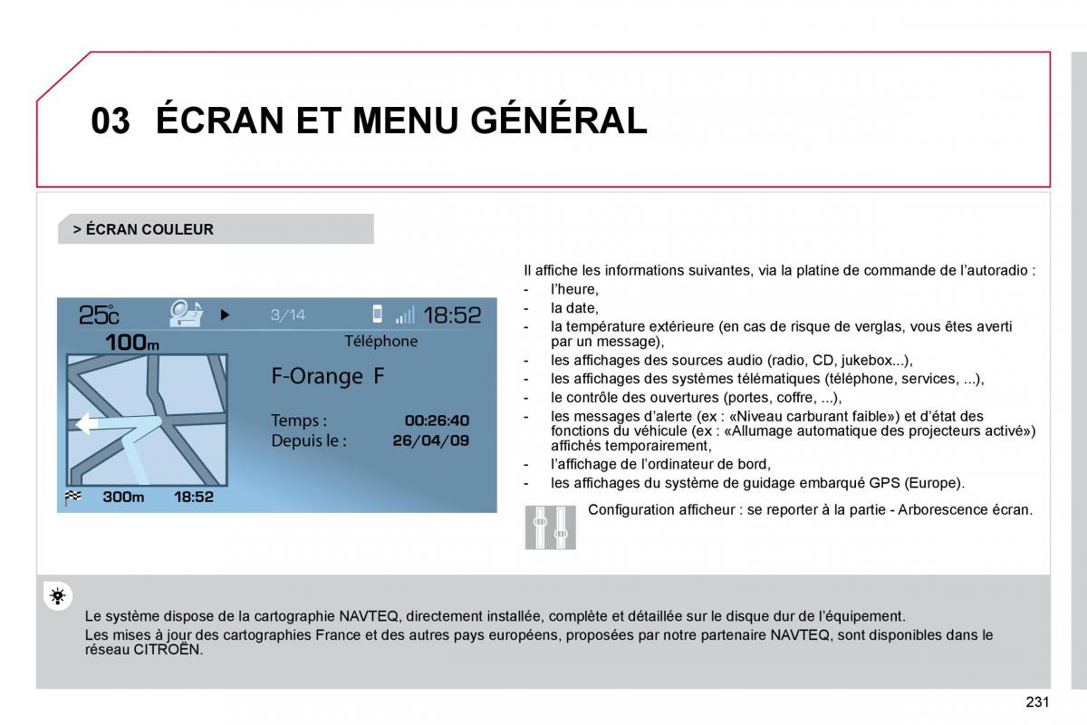 Citroen C4 Picasso I 1 owners manual manuel du proprietaire / page 230