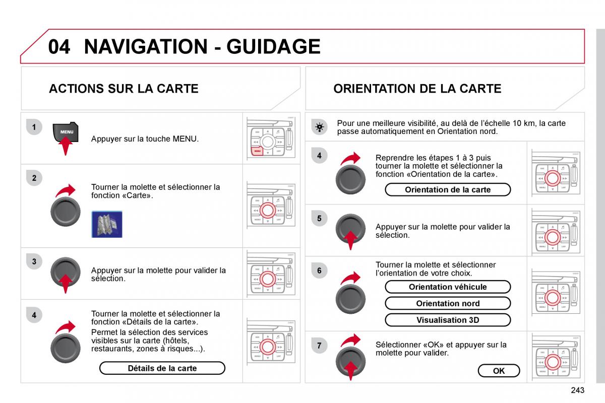 Citroen C4 Picasso I 1 owners manual manuel du proprietaire / page 242