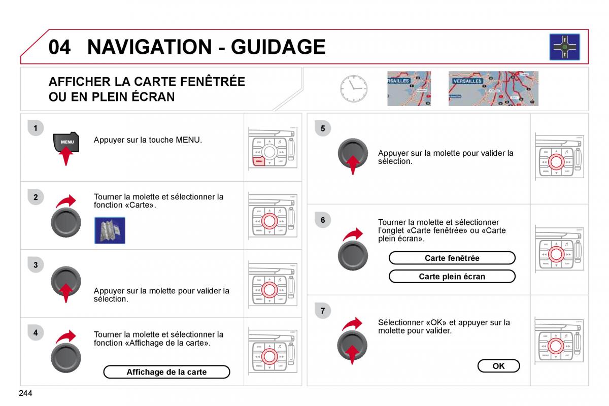 Citroen C4 Picasso I 1 owners manual manuel du proprietaire / page 243