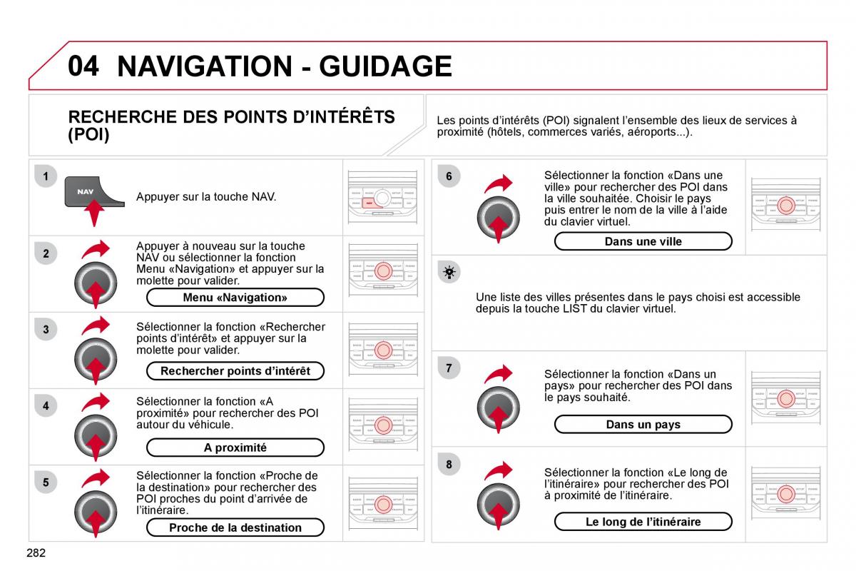 Citroen C4 Picasso I 1 owners manual manuel du proprietaire / page 280