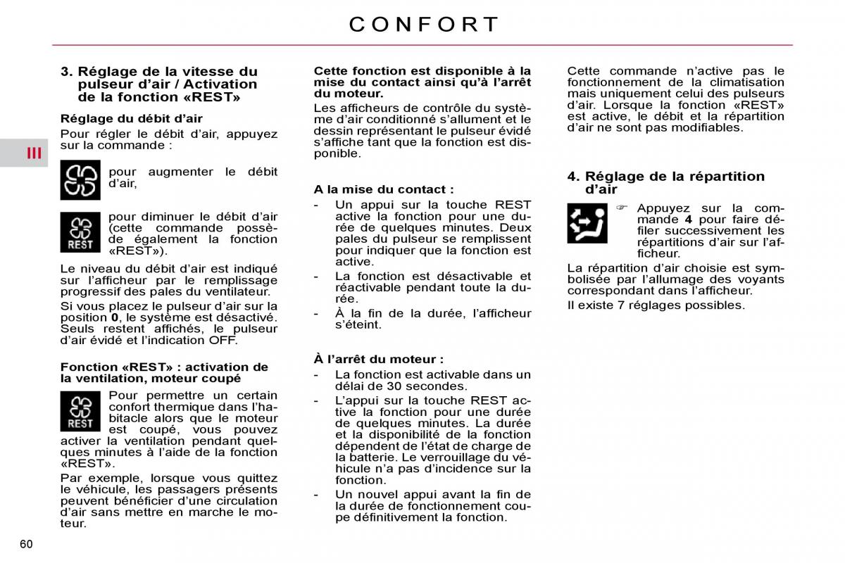 Citroen C4 Picasso I 1 owners manual manuel du proprietaire / page 50