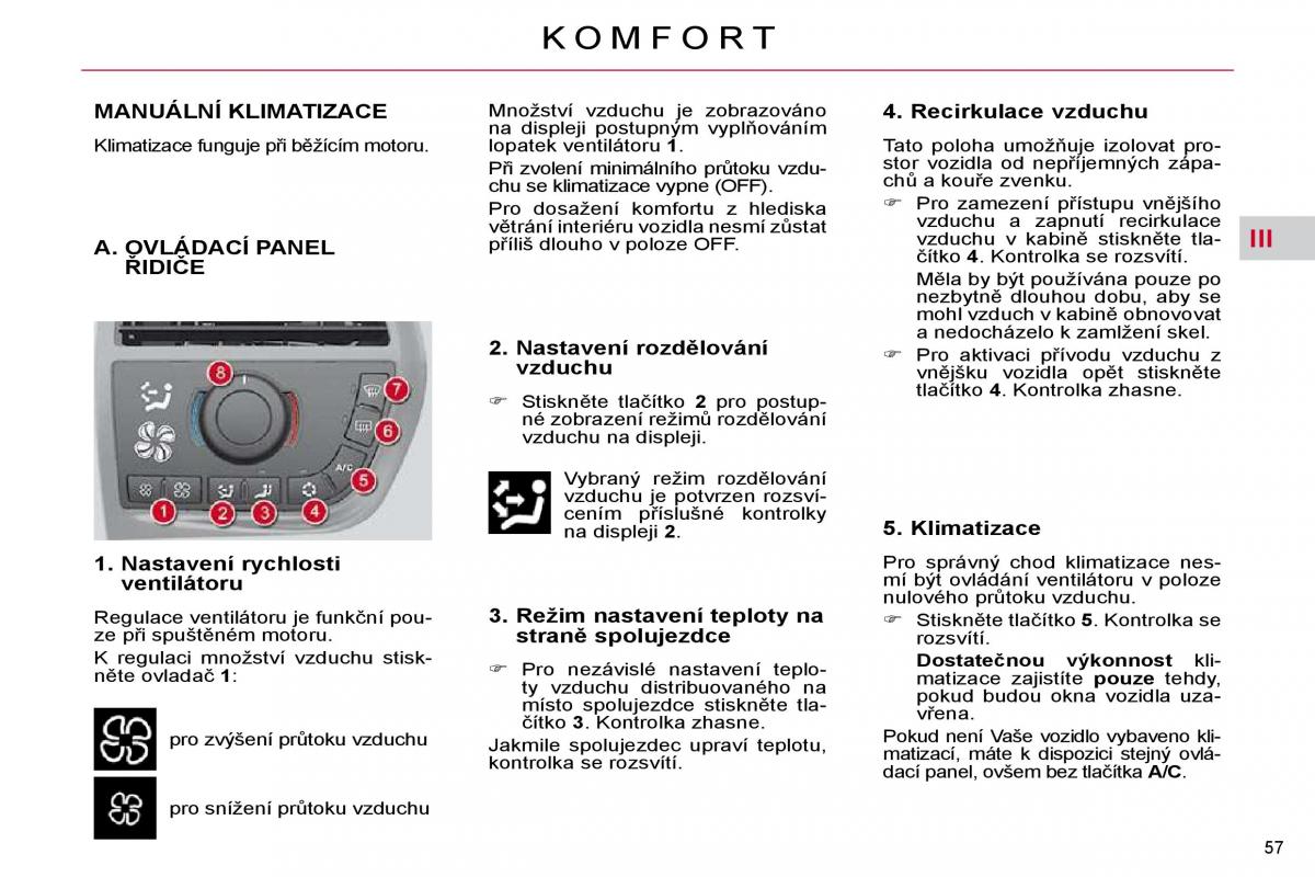 Citroen C4 Picasso I 1 owners manual navod k obsludze / page 55