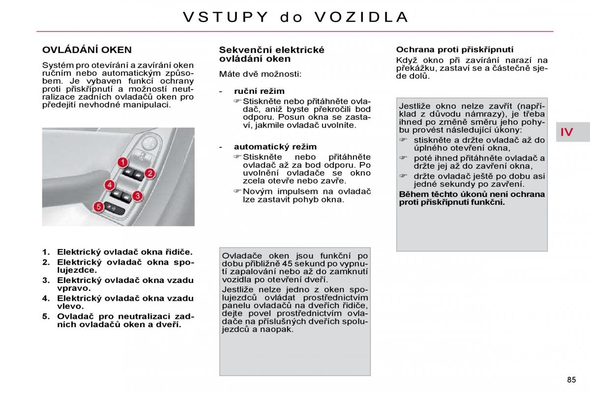 Citroen C4 Picasso I 1 owners manual navod k obsludze / page 90