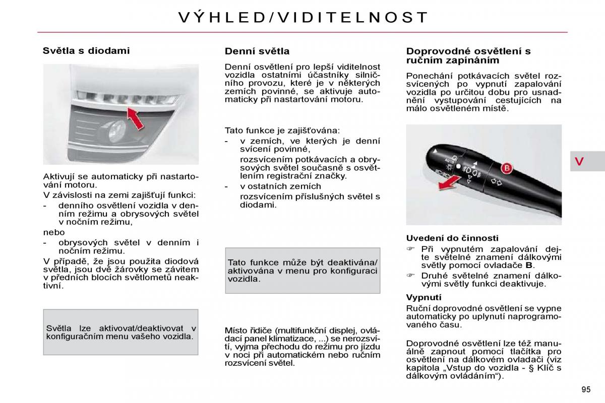 Citroen C4 Picasso I 1 owners manual navod k obsludze / page 101