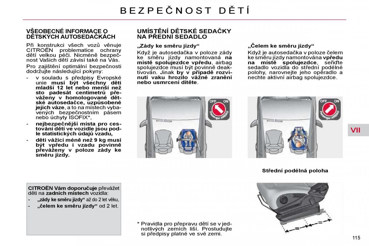 Citroen C4 Picasso I 1 owners manual navod k obsludze / page 139