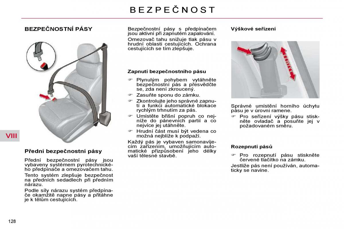 Citroen C4 Picasso I 1 owners manual navod k obsludze / page 153