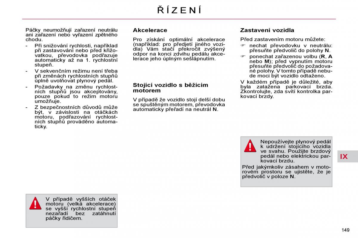 Citroen C4 Picasso I 1 owners manual navod k obsludze / page 175