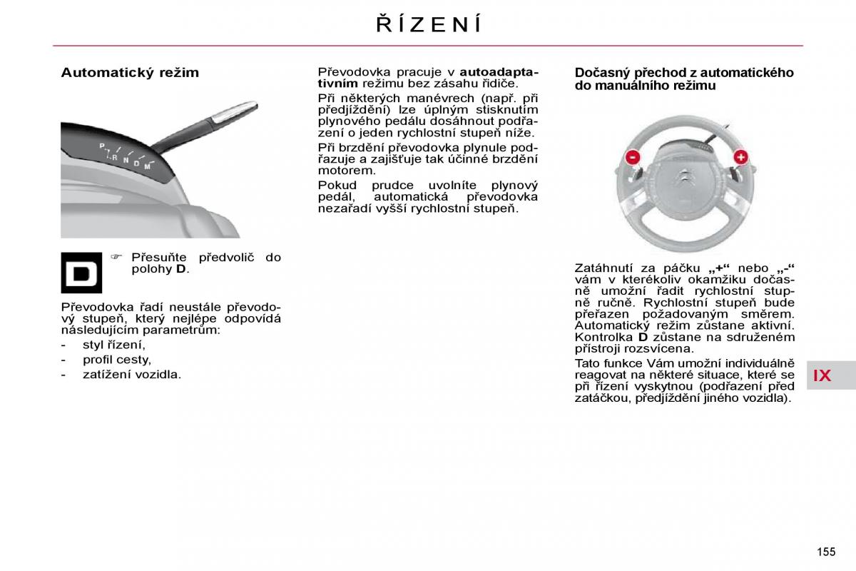 Citroen C4 Picasso I 1 owners manual navod k obsludze / page 181