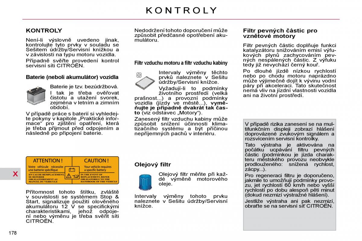 Citroen C4 Picasso I 1 owners manual navod k obsludze / page 203