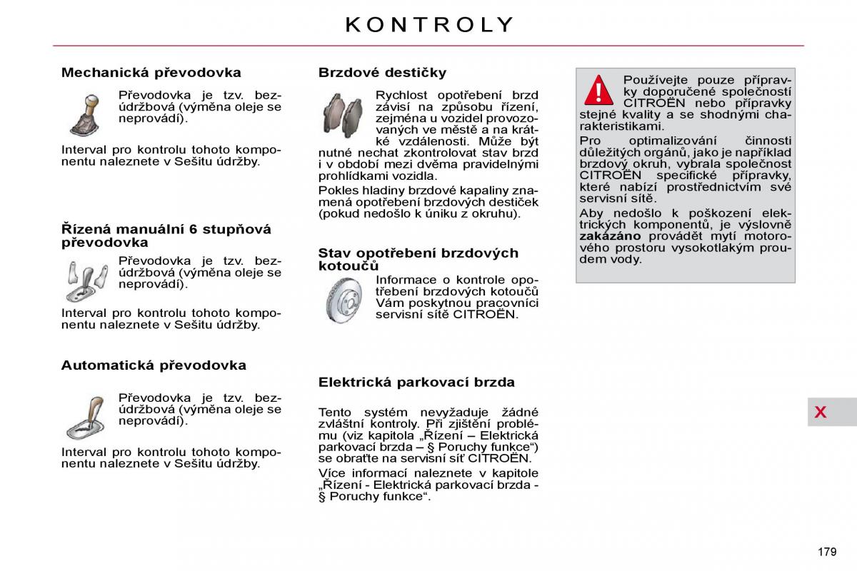 Citroen C4 Picasso I 1 owners manual navod k obsludze / page 204