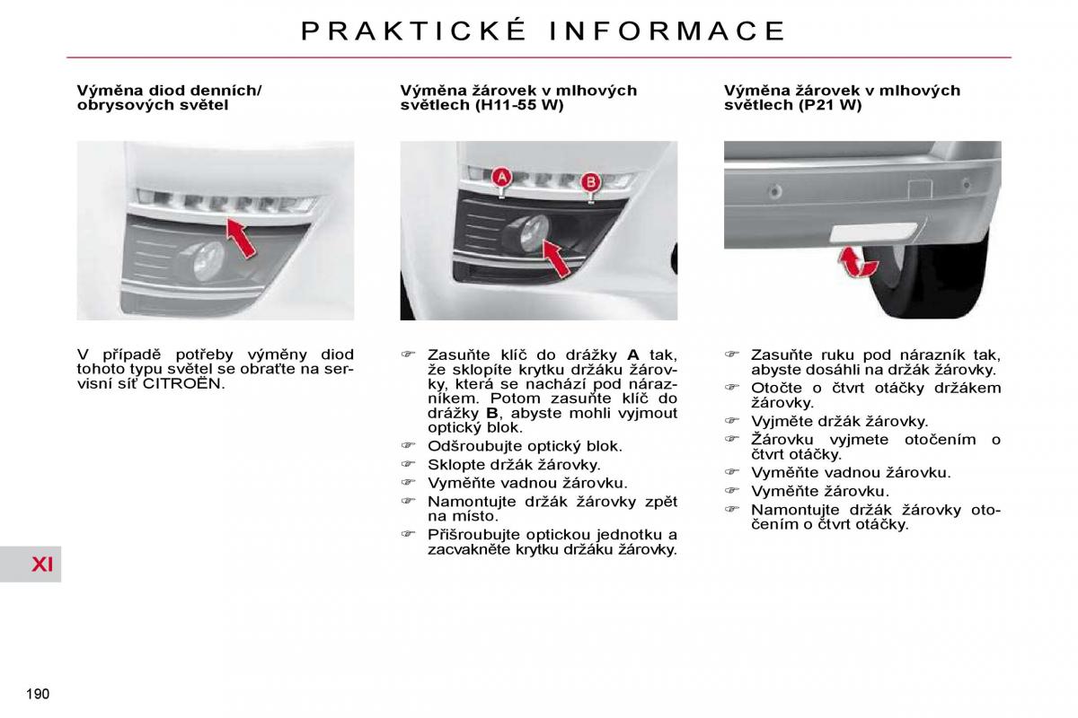 Citroen C4 Picasso I 1 owners manual navod k obsludze / page 216