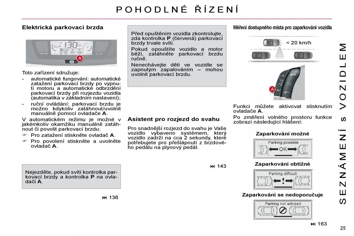 Citroen C4 Picasso I 1 owners manual navod k obsludze / page 22
