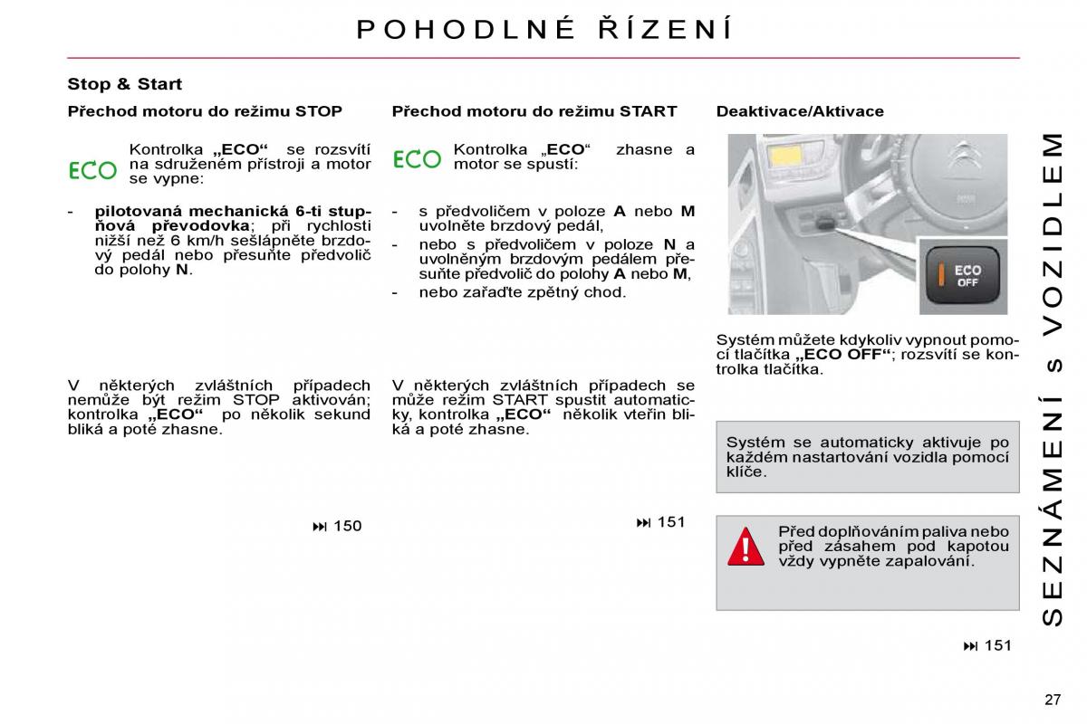 Citroen C4 Picasso I 1 owners manual navod k obsludze / page 24