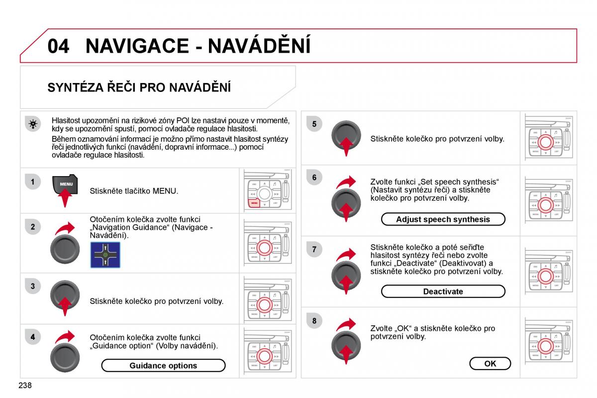 Citroen C4 Picasso I 1 owners manual navod k obsludze / page 264