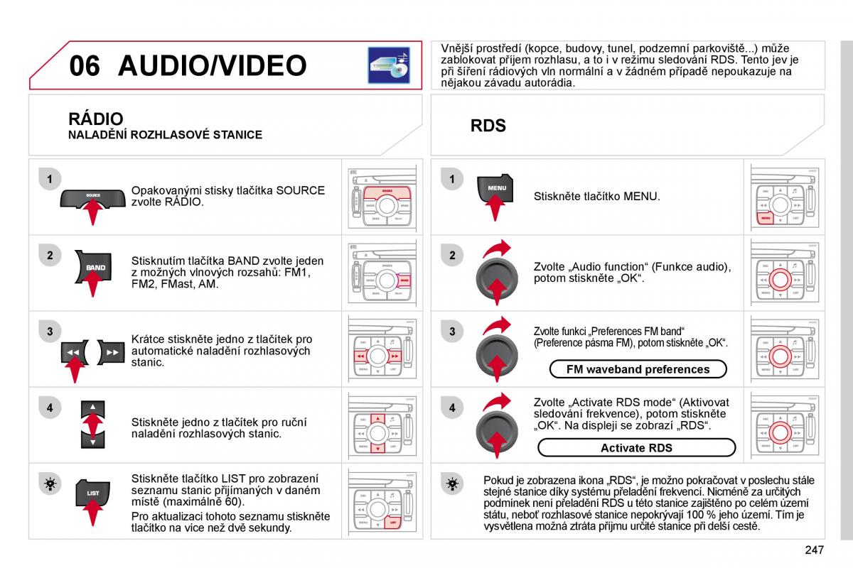 Citroen C4 Picasso I 1 owners manual navod k obsludze / page 273