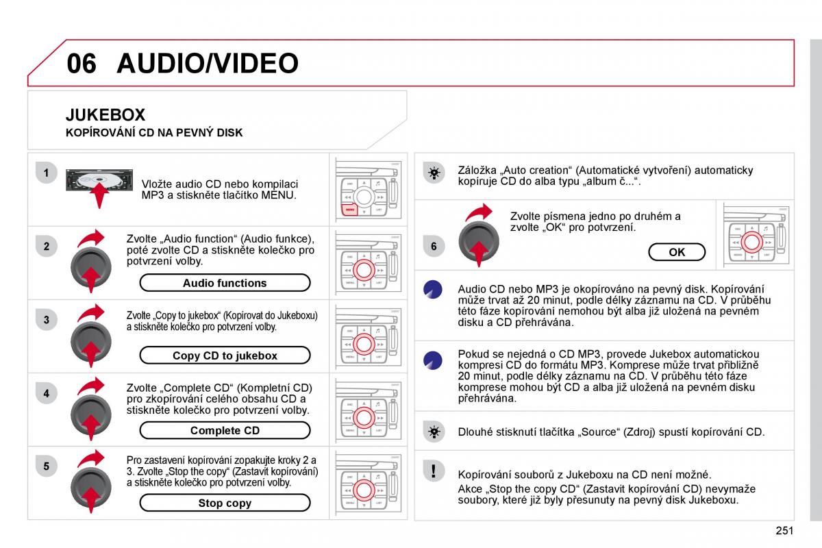 Citroen C4 Picasso I 1 owners manual navod k obsludze / page 277