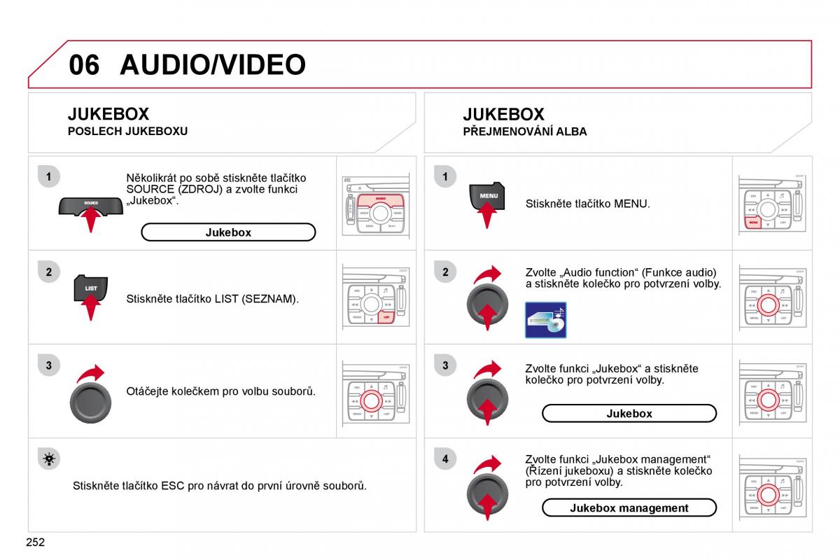 Citroen C4 Picasso I 1 owners manual navod k obsludze / page 278