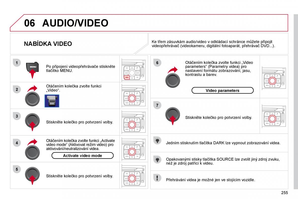 Citroen C4 Picasso I 1 owners manual navod k obsludze / page 281