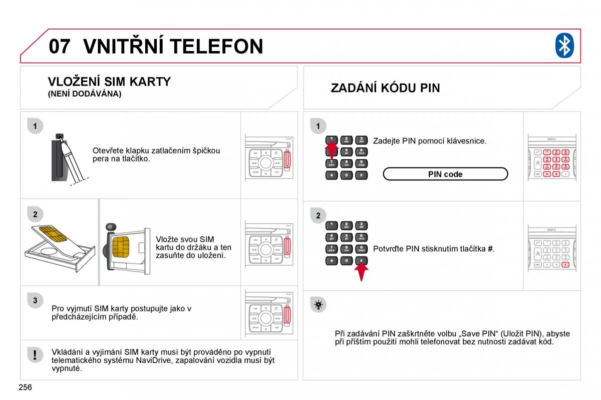 Citroen C4 Picasso I 1 owners manual navod k obsludze / page 282