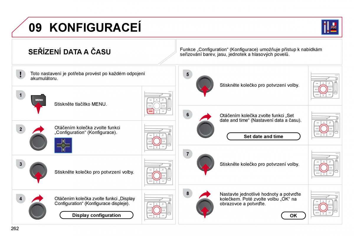 Citroen C4 Picasso I 1 owners manual navod k obsludze / page 288