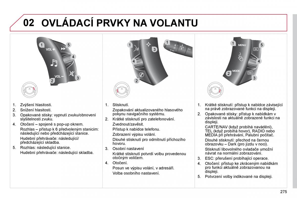 Citroen C4 Picasso I 1 owners manual navod k obsludze / page 300