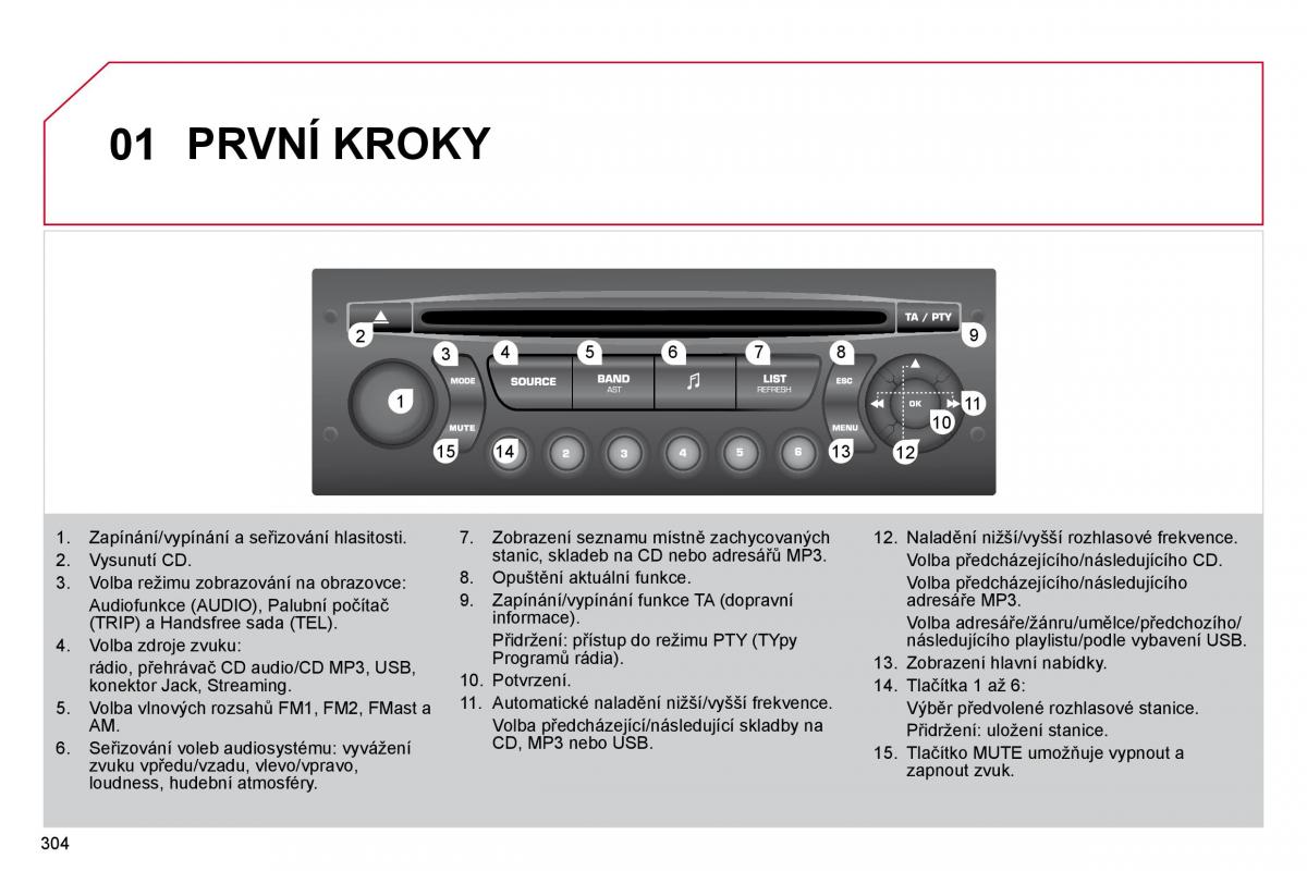 Citroen C4 Picasso I 1 owners manual navod k obsludze / page 329