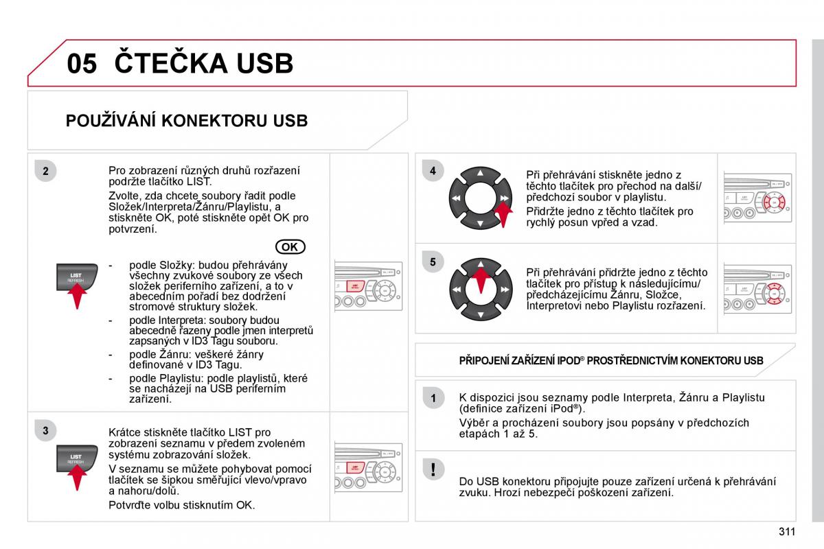 Citroen C4 Picasso I 1 owners manual navod k obsludze / page 336