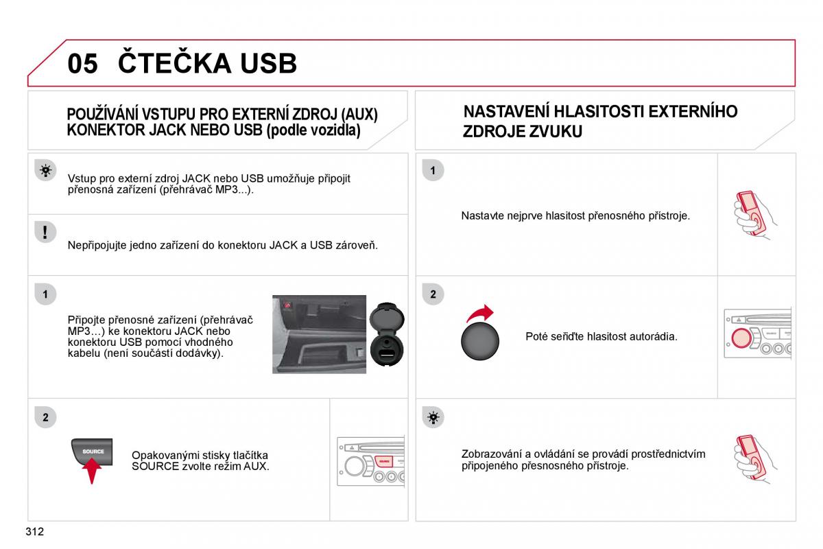 Citroen C4 Picasso I 1 owners manual navod k obsludze / page 337