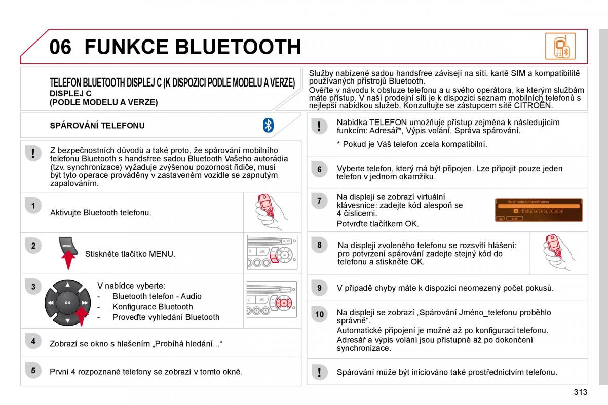 Citroen C4 Picasso I 1 owners manual navod k obsludze / page 338