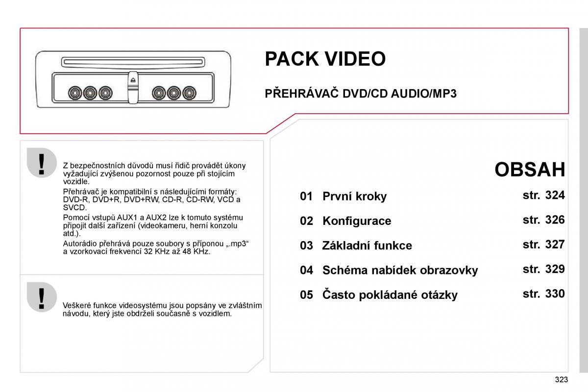 Citroen C4 Picasso I 1 owners manual navod k obsludze / page 348