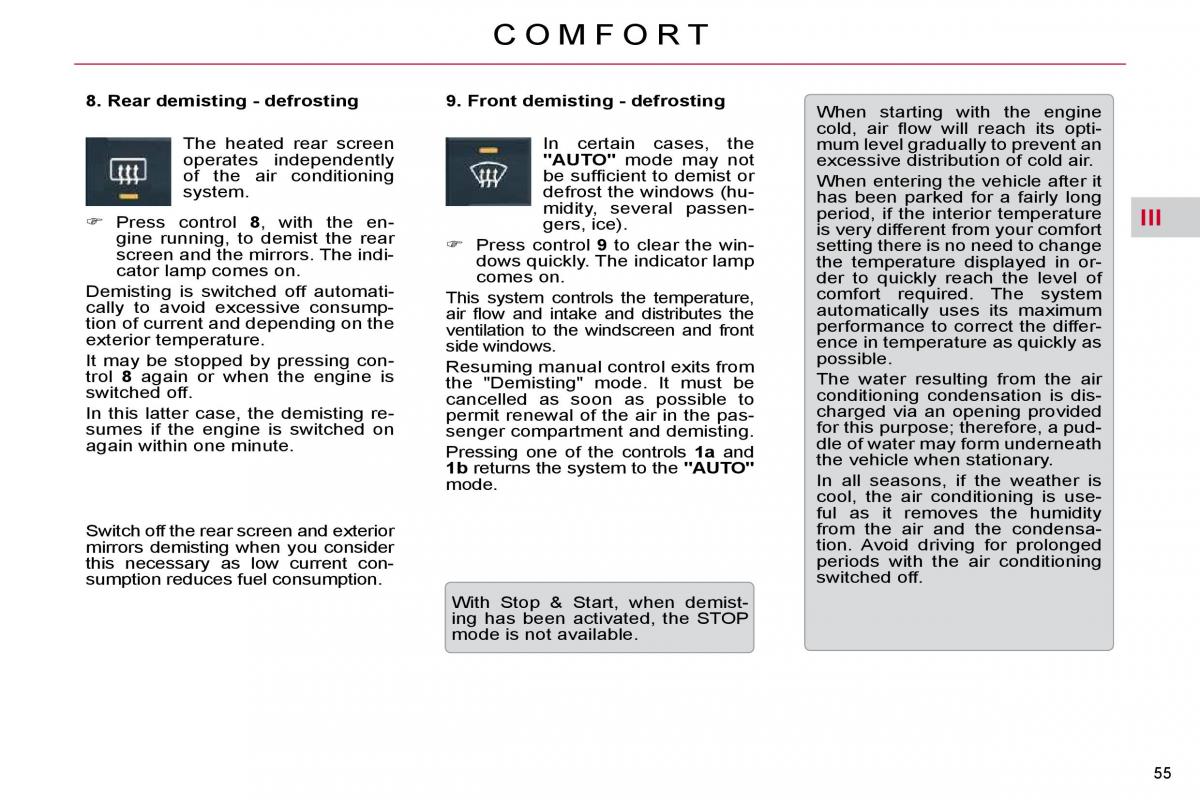 Citroen C5 II 2 owners manual / page 56