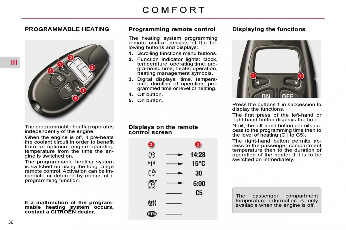 Citroen C5 II 2 owners manual / page 57