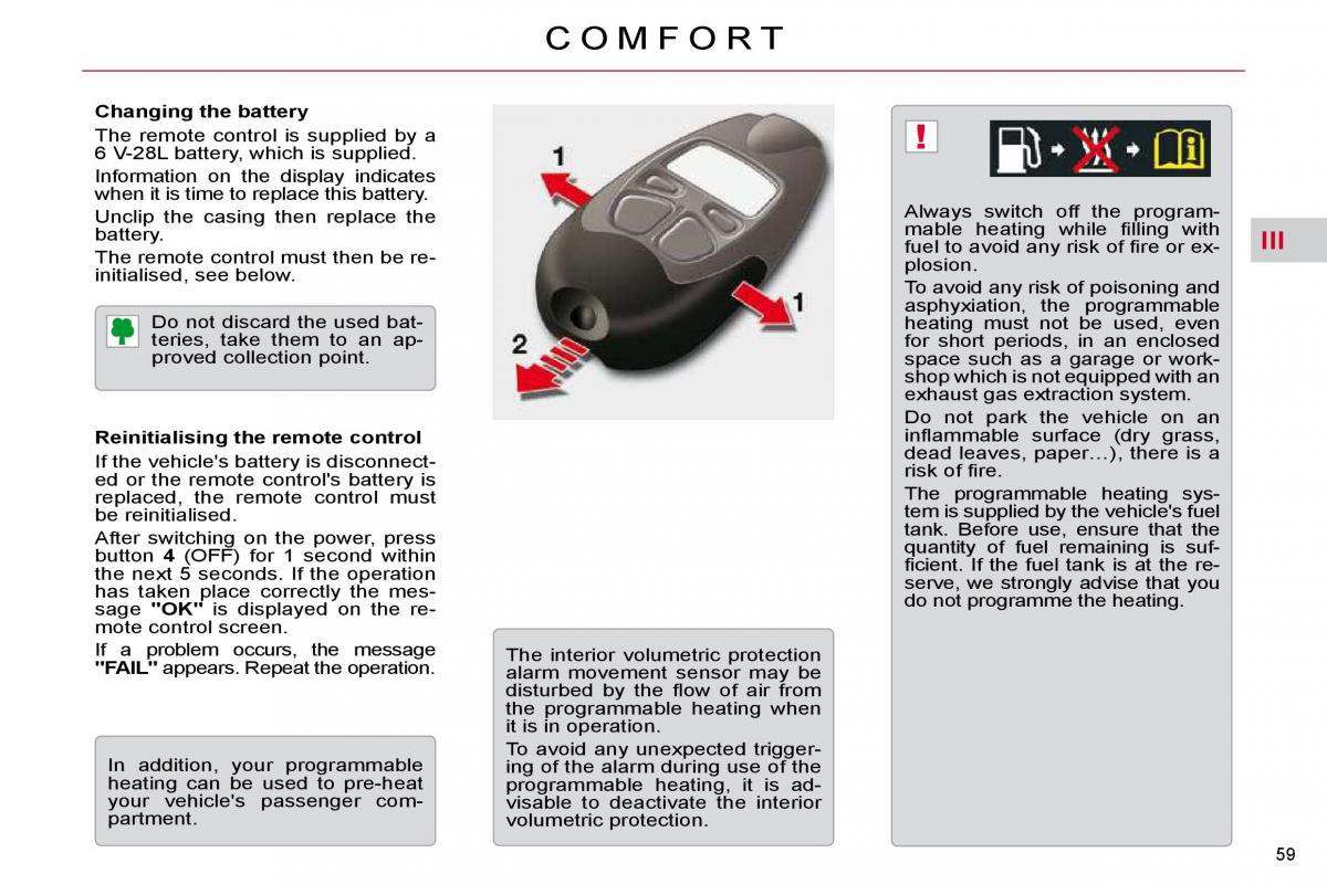 Citroen C5 II 2 owners manual / page 60