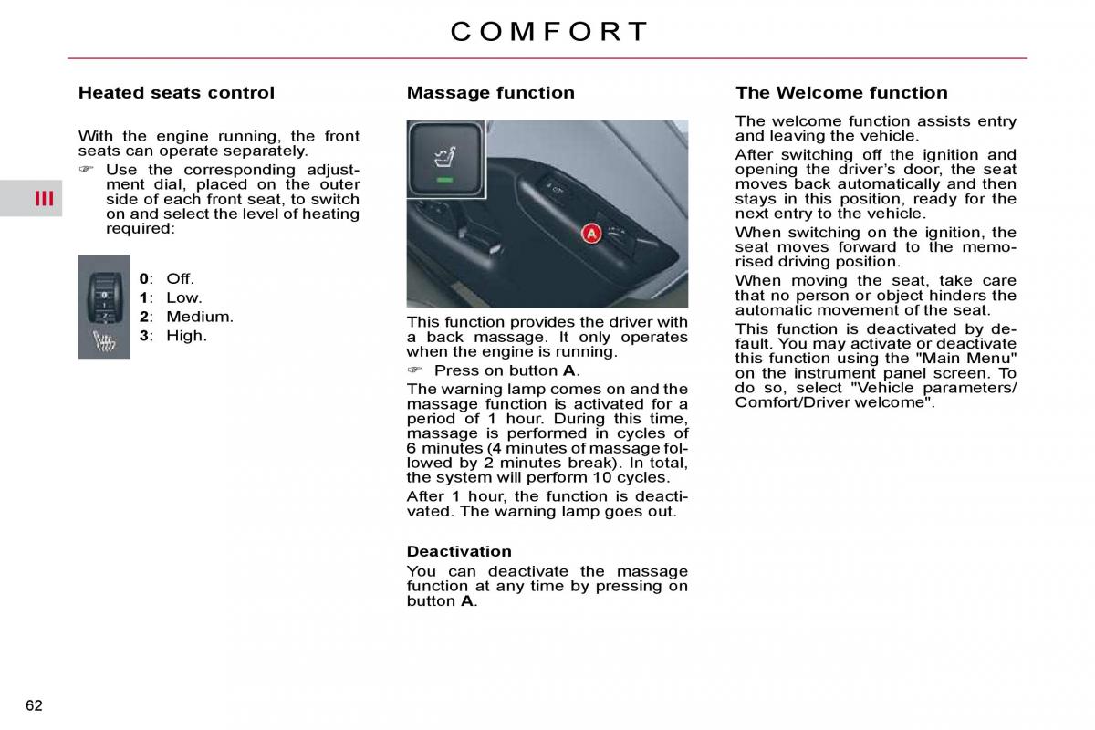 Citroen C5 II 2 owners manual / page 63