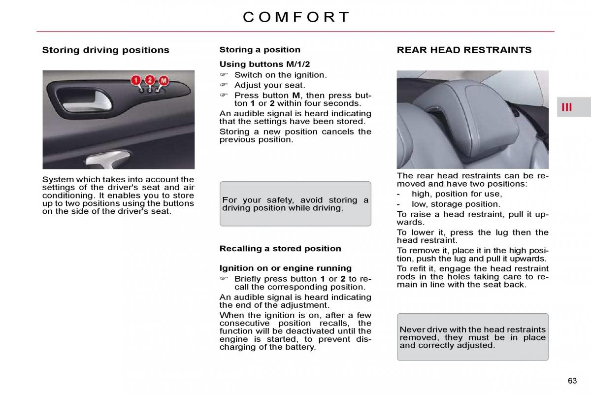 Citroen C5 II 2 owners manual / page 64