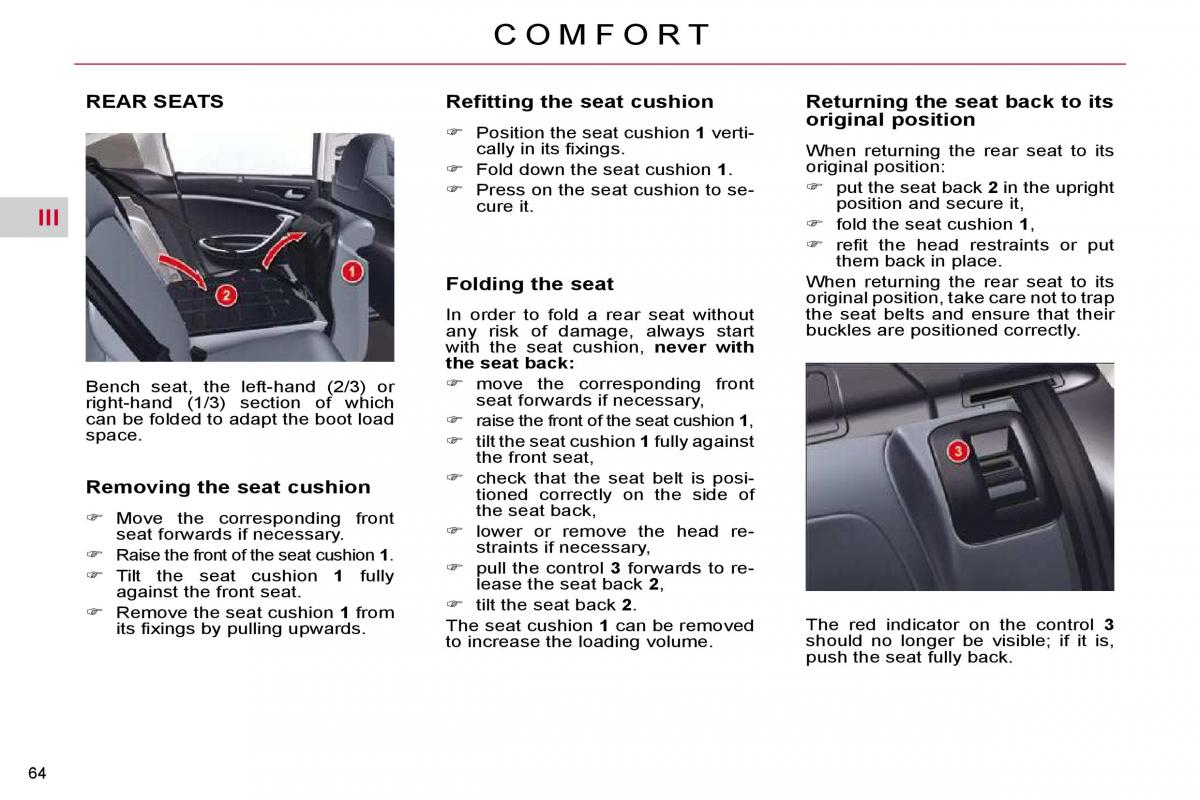 Citroen C5 II 2 owners manual / page 66