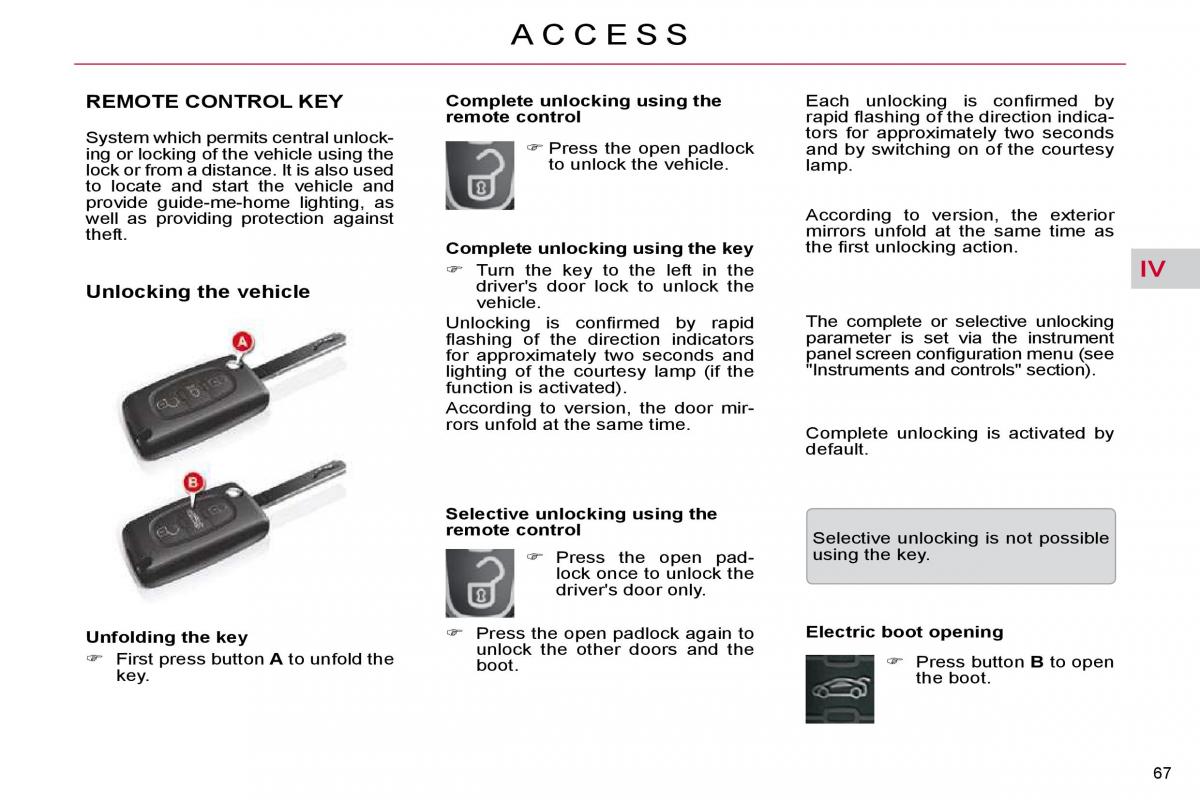 Citroen C5 II 2 owners manual / page 71