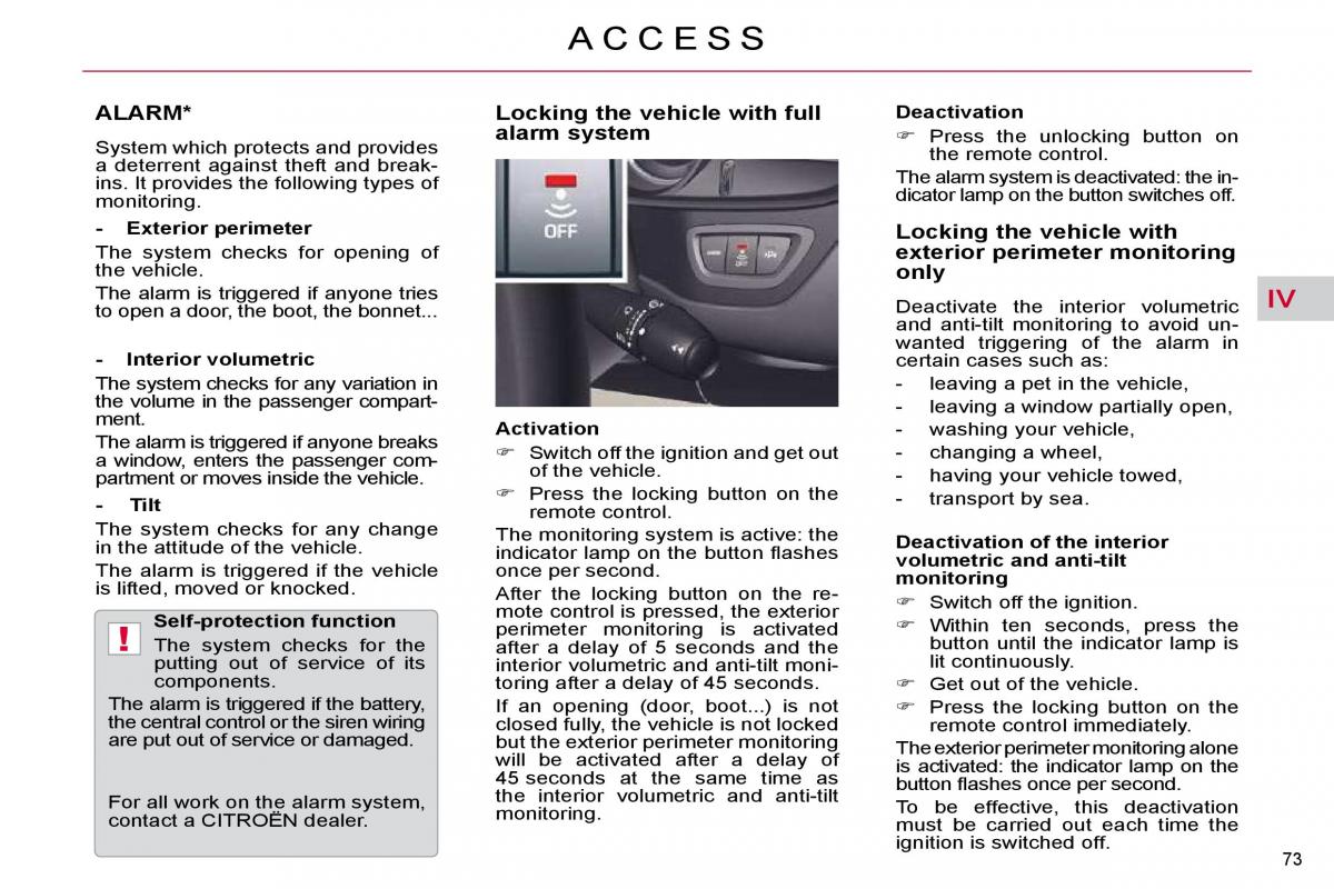 Citroen C5 II 2 owners manual / page 79