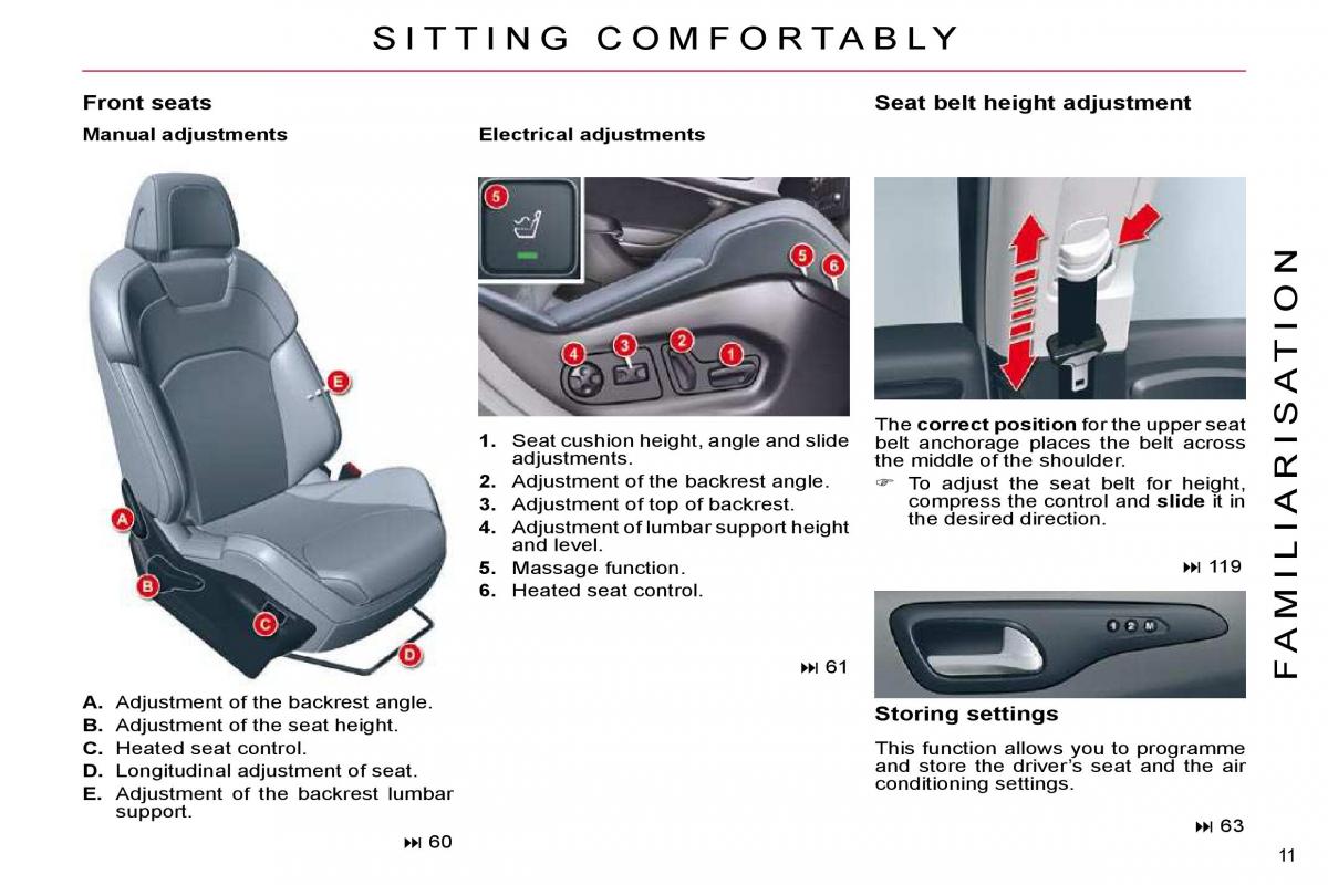 Citroen C5 II 2 owners manual / page 8