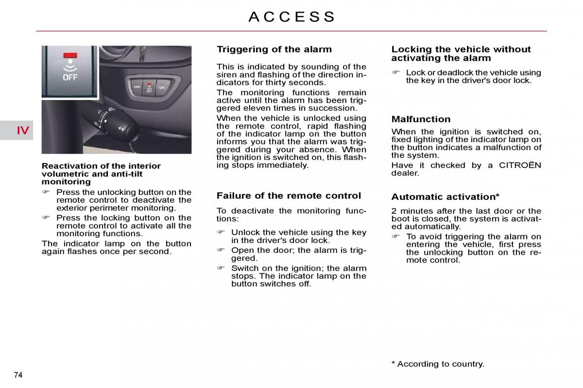 Citroen C5 II 2 owners manual / page 80